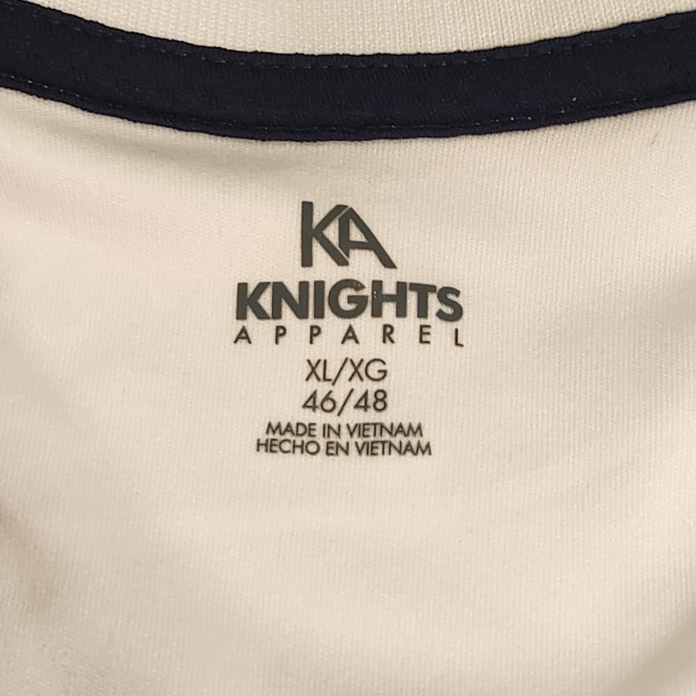Auburn‎ Tigers Polo Shirt Mens XL Short Sleeve KA Knights Blue Colorbock Stretch - Picture 9 of 10